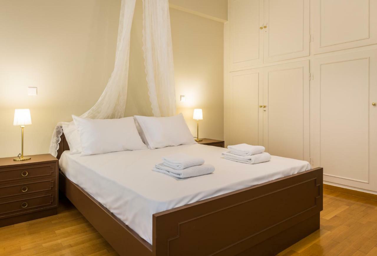 Classy 2 Bedroom Apartment Near Acropolis & Metro Athen Exterior foto