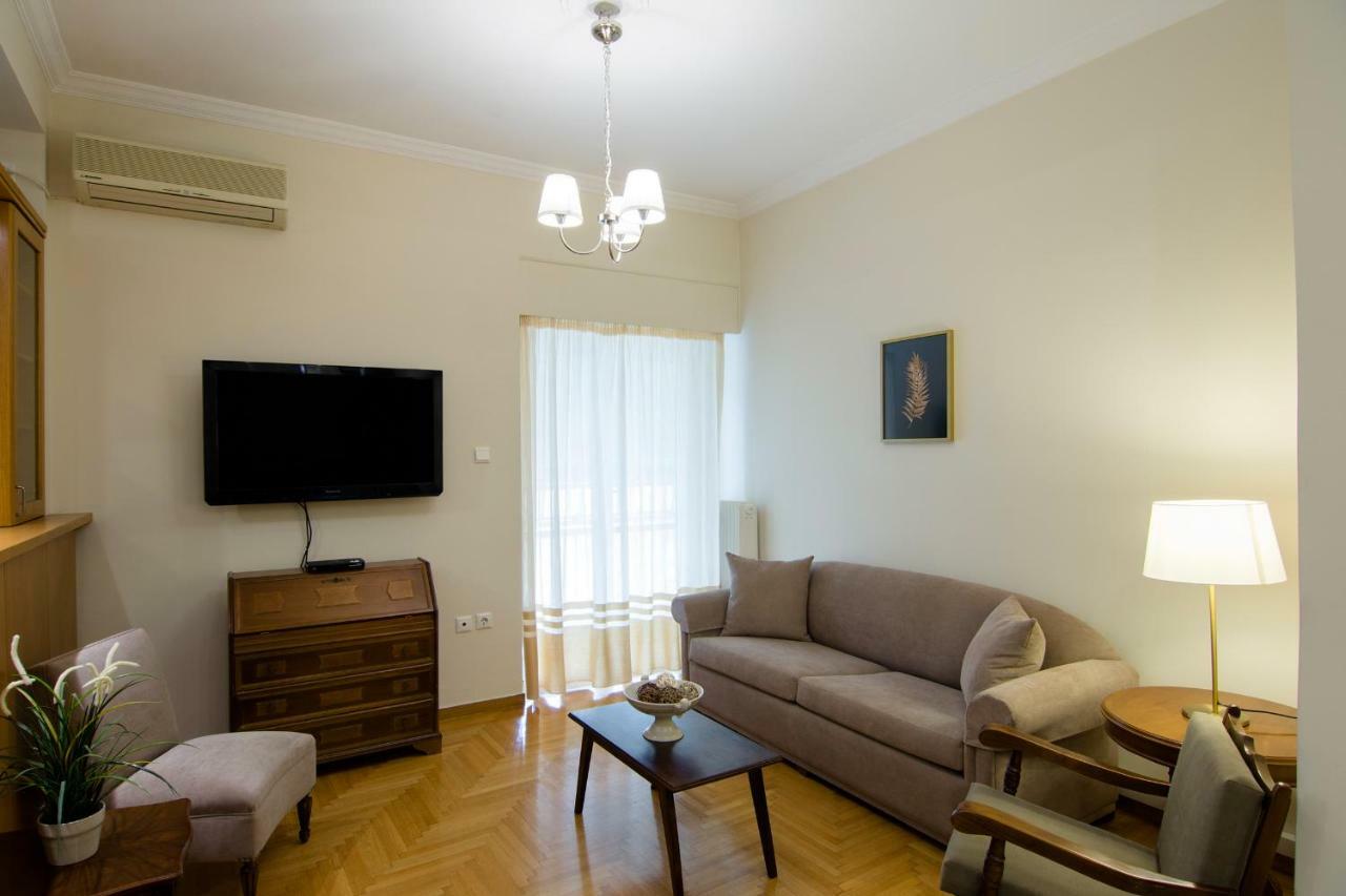 Classy 2 Bedroom Apartment Near Acropolis & Metro Athen Exterior foto