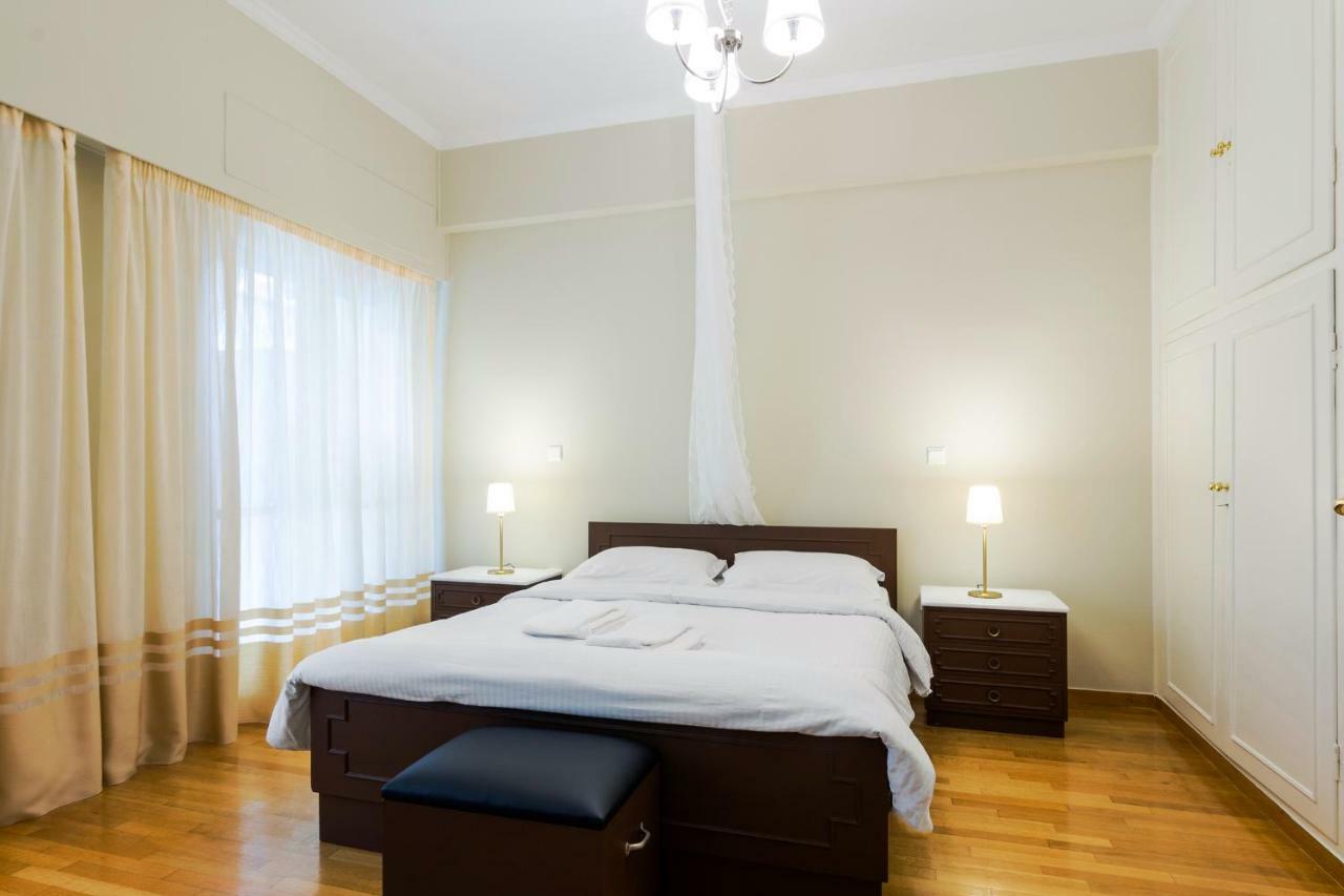Classy 2 Bedroom Apartment Near Acropolis & Metro Athen Exterior foto