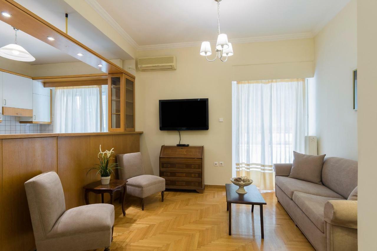Classy 2 Bedroom Apartment Near Acropolis & Metro Athen Exterior foto