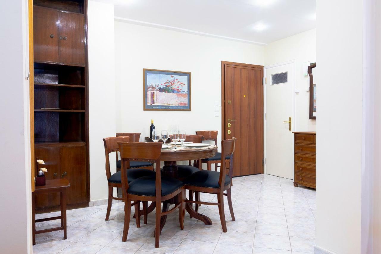 Classy 2 Bedroom Apartment Near Acropolis & Metro Athen Exterior foto
