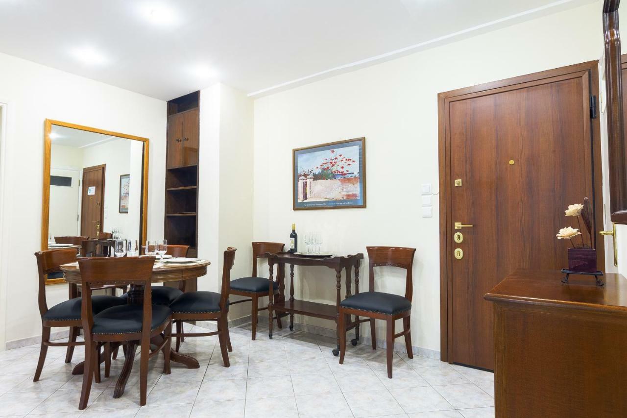 Classy 2 Bedroom Apartment Near Acropolis & Metro Athen Exterior foto