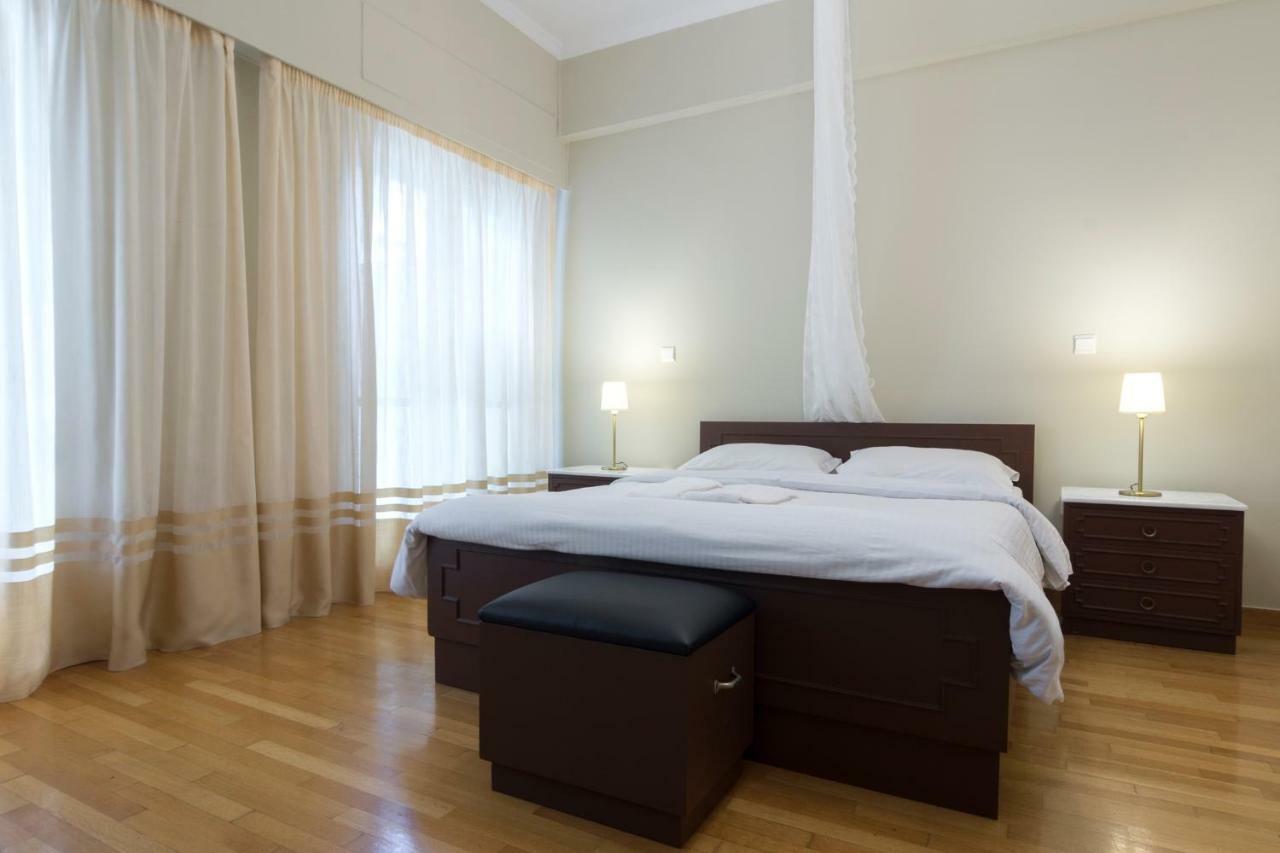Classy 2 Bedroom Apartment Near Acropolis & Metro Athen Exterior foto