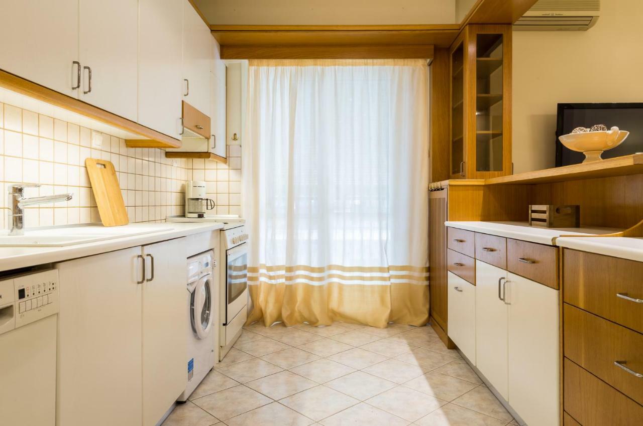 Classy 2 Bedroom Apartment Near Acropolis & Metro Athen Exterior foto