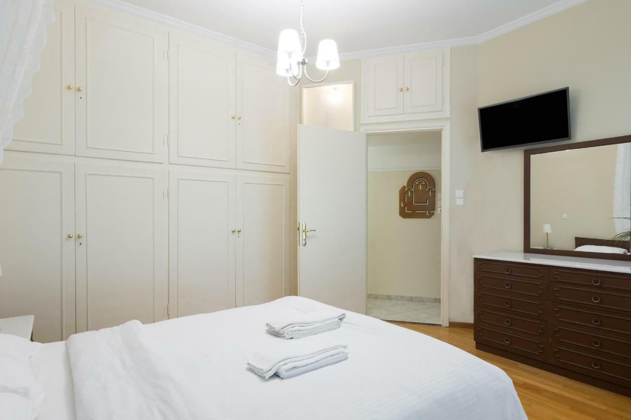 Classy 2 Bedroom Apartment Near Acropolis & Metro Athen Exterior foto